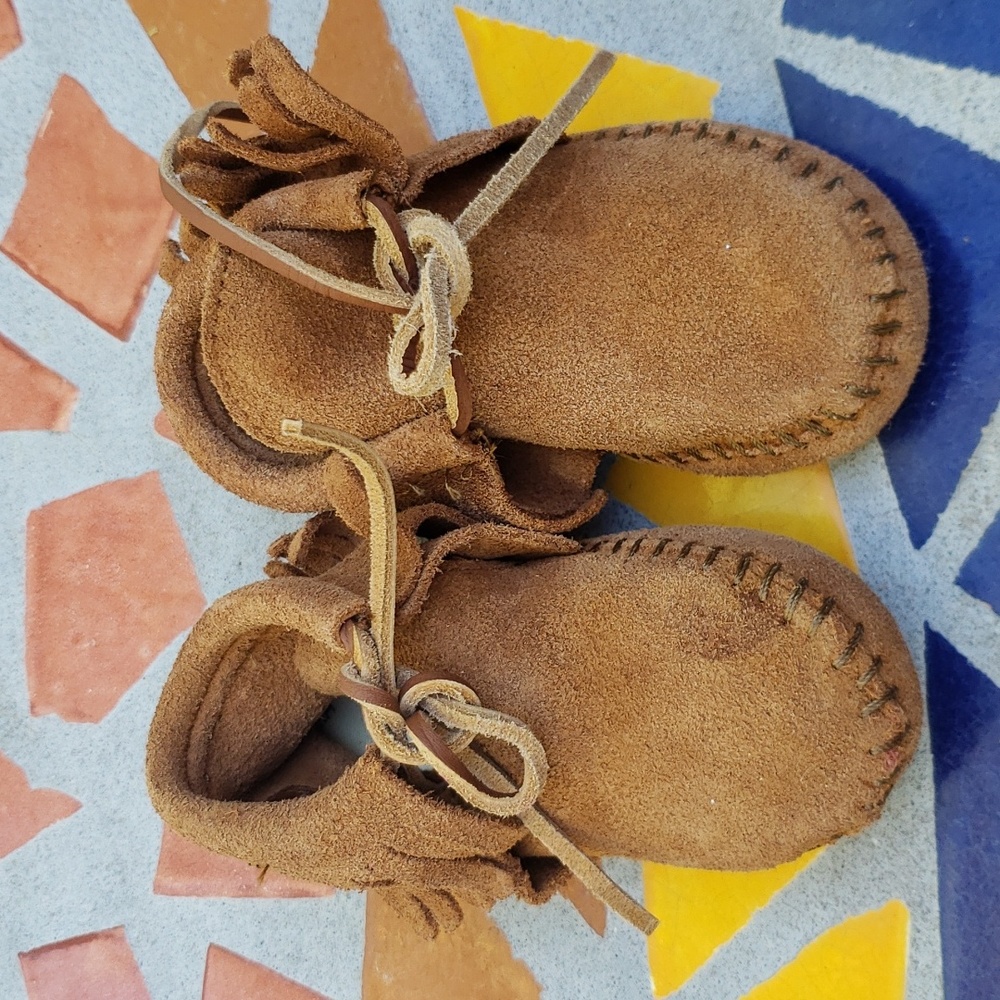 Minnetonka Suede Moccasins